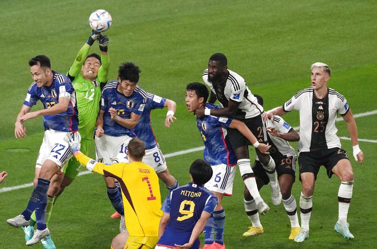 德国vs日本足球图案是什么