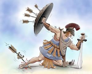阿喀琉斯vs希腊勇士